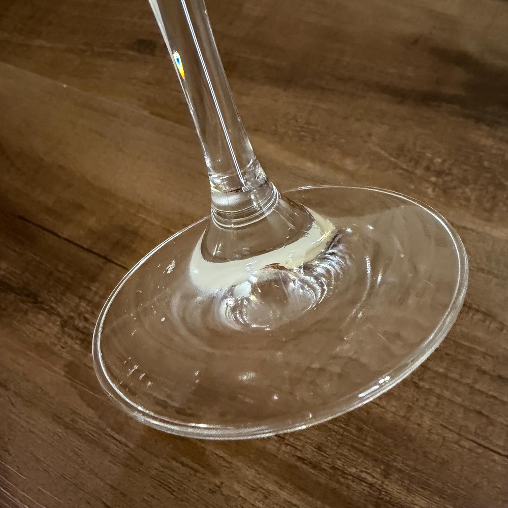 6 VTG 90s Schott Zwiesel Revue Crystal Wine Goblets German Crystal 8.25" Z Mark - Picture 6 of 10